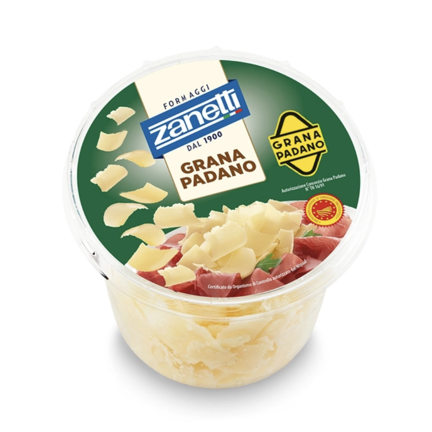 자네티 Zanetti 그라나파다노 플레이크 100g 저지방 이탈리아 치즈  3개