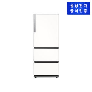 삼성전자 [삼성] 비스포크 김치플러스 3도어 [RQ33DG71J3EW] 328L 에센셜 화이트