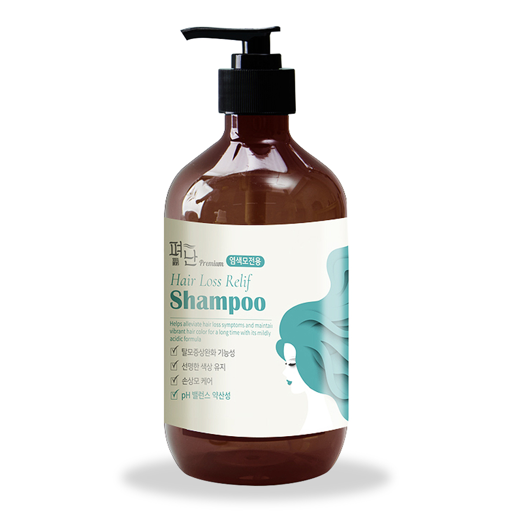 펴난 헤어로스 릴리프 샴푸 500g / <b>탈모</b>증상완화기능성 약산성 손상모케어  1개