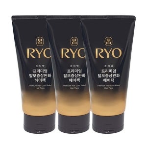 려 초의방 프리미엄 탈모증상완화 헤어팩 300ml x3