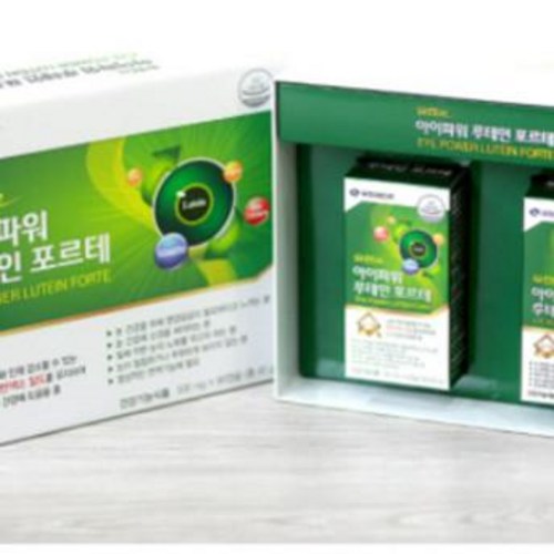 <b>유한m</b> 아이파워 <b>루테인</b> 포르테 90캡슐 3개월분 지아잔틴  1개  90정