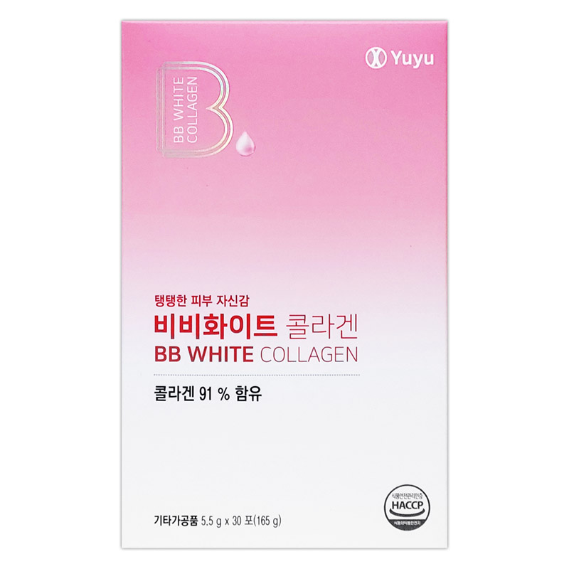 유유제약 <b>비비화이트 콜라겐</b> 복숭아맛 고함량 5000mg 초저분자(300달톤)