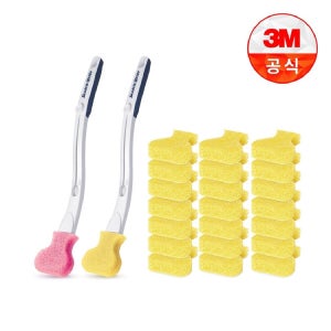 [3M]크린스틱 뉴향기톡톡 변기청소 핸들+리필22입