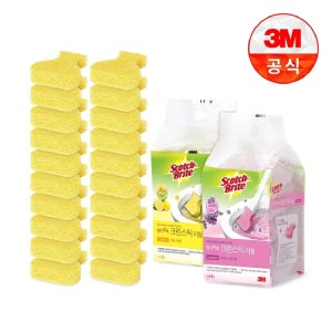 [3M]크린스틱 뉴향기톡톡 변기청소 리필20입