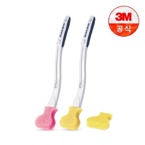 [3M]크린스틱 뉴향기톡톡 변기청소 핸들+리필2입