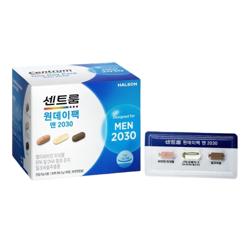 센트룸 원데이팩 맨 <b>2030</b> 3210mg x 30개입