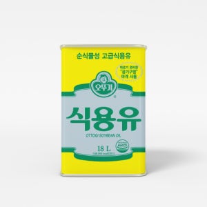오뚜기 식용유 대두유 18L 직배송