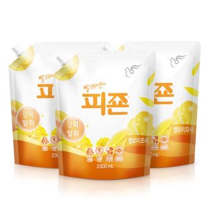 피죤 섬유유연제 2300ml 3개 옐로미모사