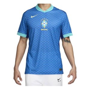 [나이키] NIKE 브라질 2024 스타디움 어웨이 맨즈 드라이핏 축구 레플리카 유니폼