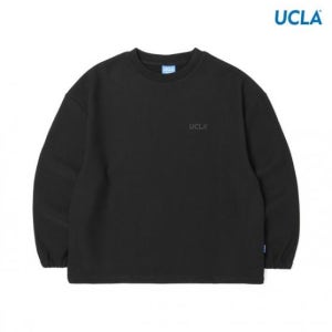 UCLA 우븐 셋업 탑 기모 맨투맨(UYALS20)