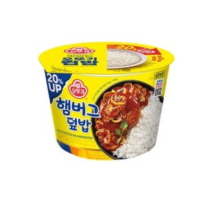 오뚜기 컵밥 햄버그덮밥 310gx12개입/1BOX