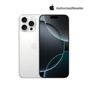 Apple 아이폰 16 프로 맥스 자급제 256GB 화이트 티타늄 MYWW3KH/A