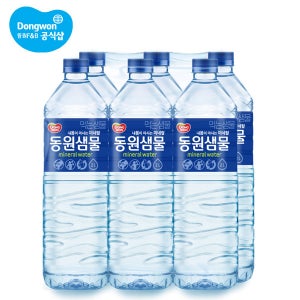 동원 샘물 유라벨 2L 24병