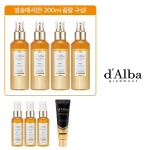 달바 (방송에서만 200ml 증량)화이트 트러플 프라임 인텐시브 세럼 150ml 4병+50ml 3병+리프팅 크림 1개