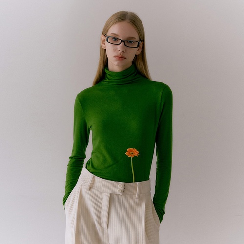 [모우트] SOFT WOOL TURTLENECK TOP (4 color)