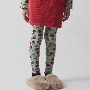 WEEKEND HOUSE KIDS AW24[위켄드하우스키즈]Strawberry 레깅스-WH24KALEG4599GRN