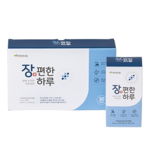 <b>푸른친구들</b> 장편한하루 20ml x 60포 유산균 미생물 발효식품