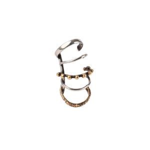 알렉산더맥퀸 알렉산더 맥퀸 메탈릭 이어링 593338 J160Z 8490 라프리마 펑크 이어커프 115114070