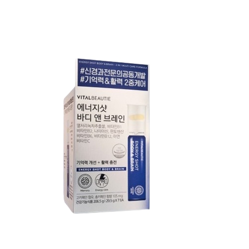 바이탈뷰티 에너지샷 바디 앤 브레인 29.5g x 7개입