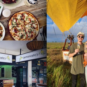 케언즈 열기구 비행 + 3코스 식사 & 음료 무료 제공