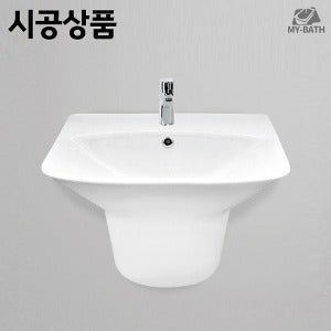 시공 포함 (크린스 HSL 601 사각 반다리 세면대) 일산서구 가좌동 덕이동 대화동 송포동 일산동 주엽동 탄현동 예쁜 다리없는 세면기