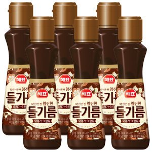 사조해표 해표 참진한 들기름 320ml x 6개