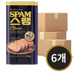 백설 스팸 클래식 1.81kg (1박스 6개)