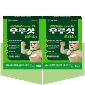 <b>대웅제약</b> <b>대웅제약</b> 우루샷 피로회복 <b>UDCA</b> 30mg 우르샷 80정X2박스