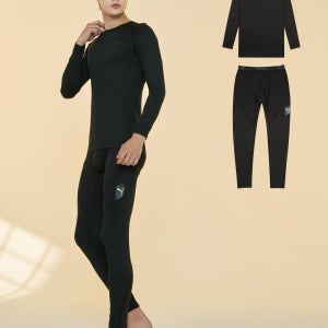 푸마 바디웨어 푸마 바디웨어 남성 익스트림 히트 동내의 상하의 2종세트