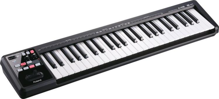 Roland 롤랜드 MIDI 키보드 컨트롤러 키 A-49-BK 49