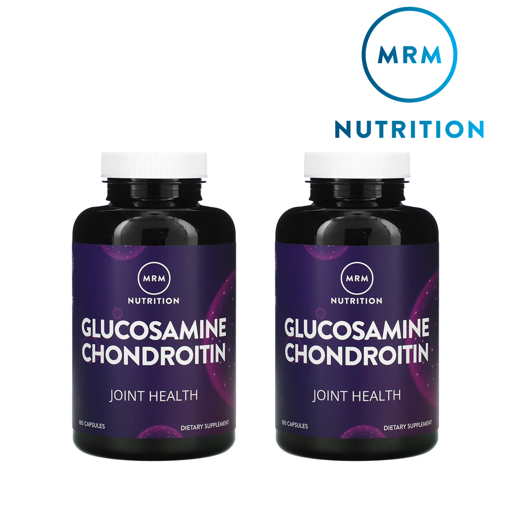 엠알엠 글루코사민 콘드로이틴 미국 MRM Glucosamine Chondroitin 1500mg 1200mg 180정 2팩  2개