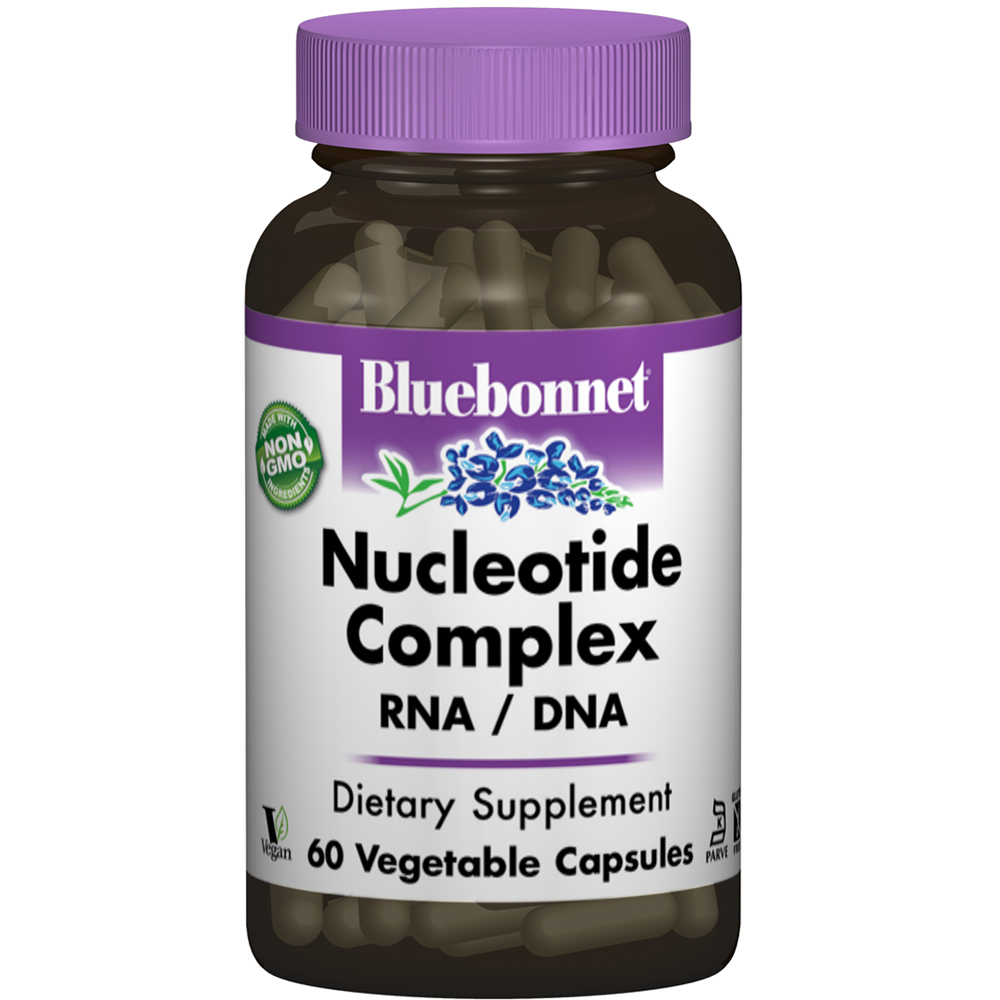 블루보넷 뉴클레오타이드 컴플렉스 RNA DNA 베지터블 캡슐 글루텐 프리 비건  1개  60정