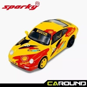 스파키 x 타이니 1:64 쉘 포르쉐 993 911 카레라 컵 1993 No.26