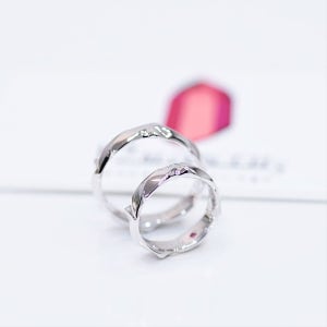 블루다이아몬드/무료각인)너와나커플반지, 12months