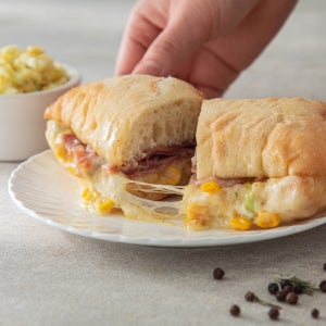 잠봉치즈페퍼 수제냉동 치아바타 파니니 4개, 그릴몬스터