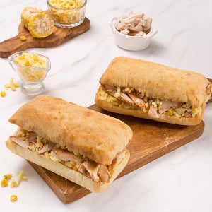 데리야끼치킨 수제냉동 치아바타 그릴드치즈샌드위치 4개, 그릴몬스터