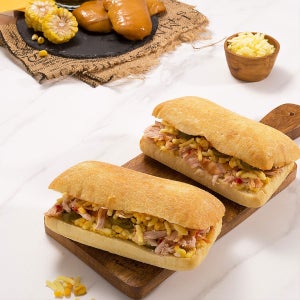 핫칠리치킨 수제냉동 치아바타 그릴드치즈샌드위치 4개, 그릴몬스터