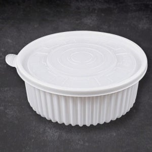 탕용기 소 (감자탕) 200세트 일회용감자탕용기 JS 225파이 흰색 화이트