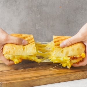 더블치즈클래식 수제냉동 치아바타 그릴드치즈샌드위치 4개, 그릴몬스터