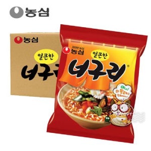 농심 박스 얼큰한너구리 120g 40입