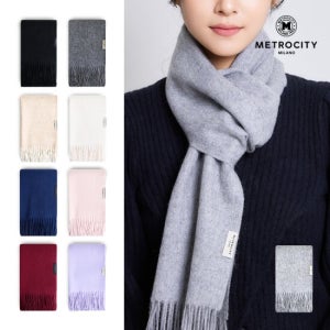 [ 롯데백화점 ][메트로시티] 캐시믹스 울 캐시미어 머플러 MMFD-2801