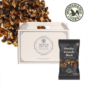 산과들에 [산과들에] 하루견과 원데이그래놀라블랙30세트/견과류 시리얼 귀리 검은콩 블랙푸드