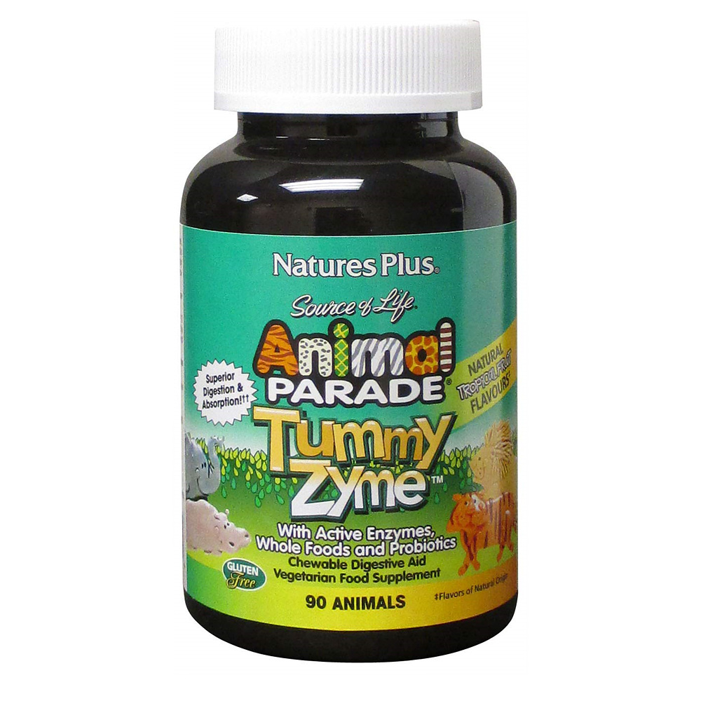 Animal Parade tummy zyme 네이처스플러스 애니멀퍼레이드 <b>터미자임</b> 90정  1개