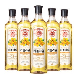 사조해표 사조 카놀라유 900ml x5병 /식용유/기름