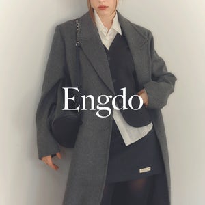 [Engdo] 테일러드 맥시 코트 (F,L)_charcoal