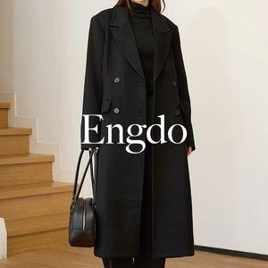 [Engdo] 테일러드 맥시 코트 (F,L)_black