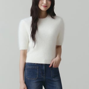 [잇미샤] [Exclusive]앙고라 라운드 풀오버 [ITOCZPO930]