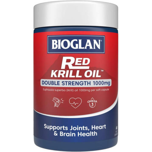 BIOGLAN <b>레드 크릴 오일 1000mg</b> 60정