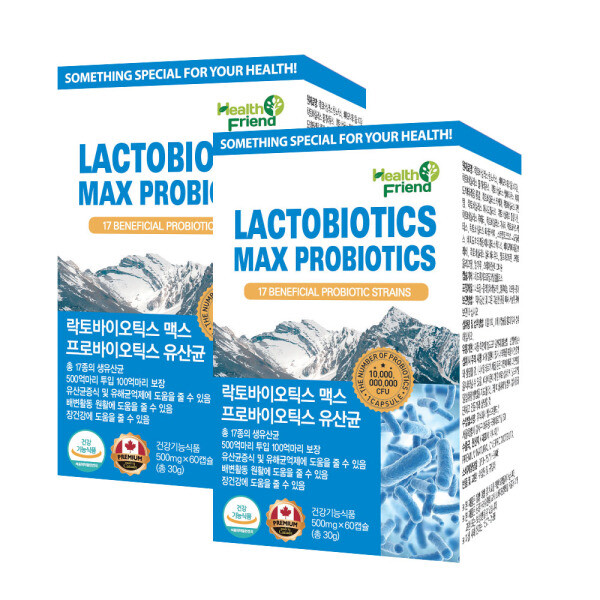 헬스프랜드 헬스프랜드 캐나다 500억 프로바이오틱스 유산균 4개월분