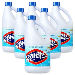 유한락스 유한락스 주방용 2L x 6개 주방세제 청소세제 세정제